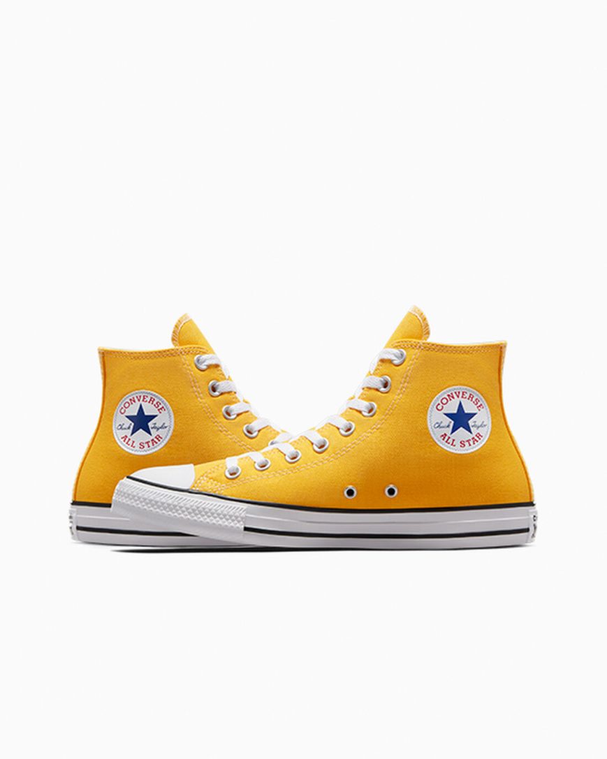 Dámské Boty Vysoké Converse Chuck Taylor All Star Classic Citrón | CZ VHAG78